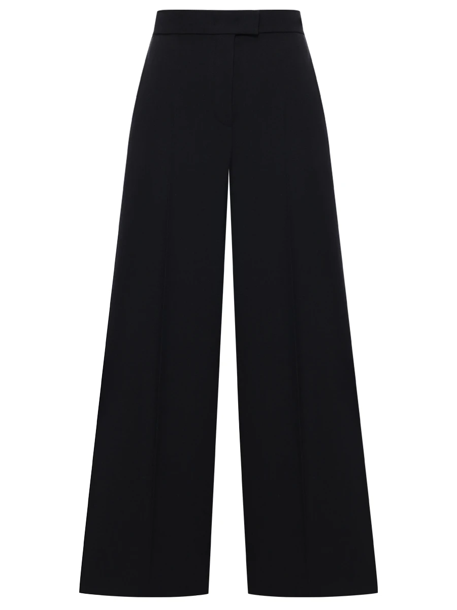 Брюки-палаццо шерстяные