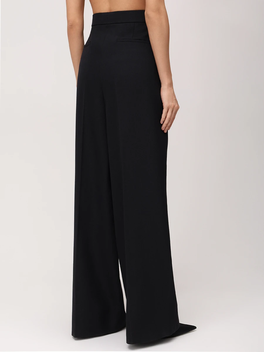 Брюки-палаццо шерстяные