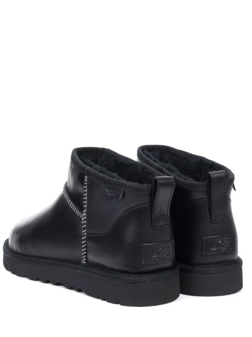 Угги кожаные на меху UGG