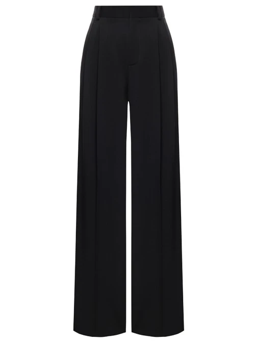 Брюки шерстяные SAINT LAURENT