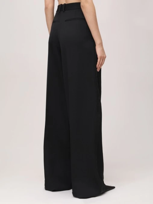 Брюки шерстяные SAINT LAURENT
