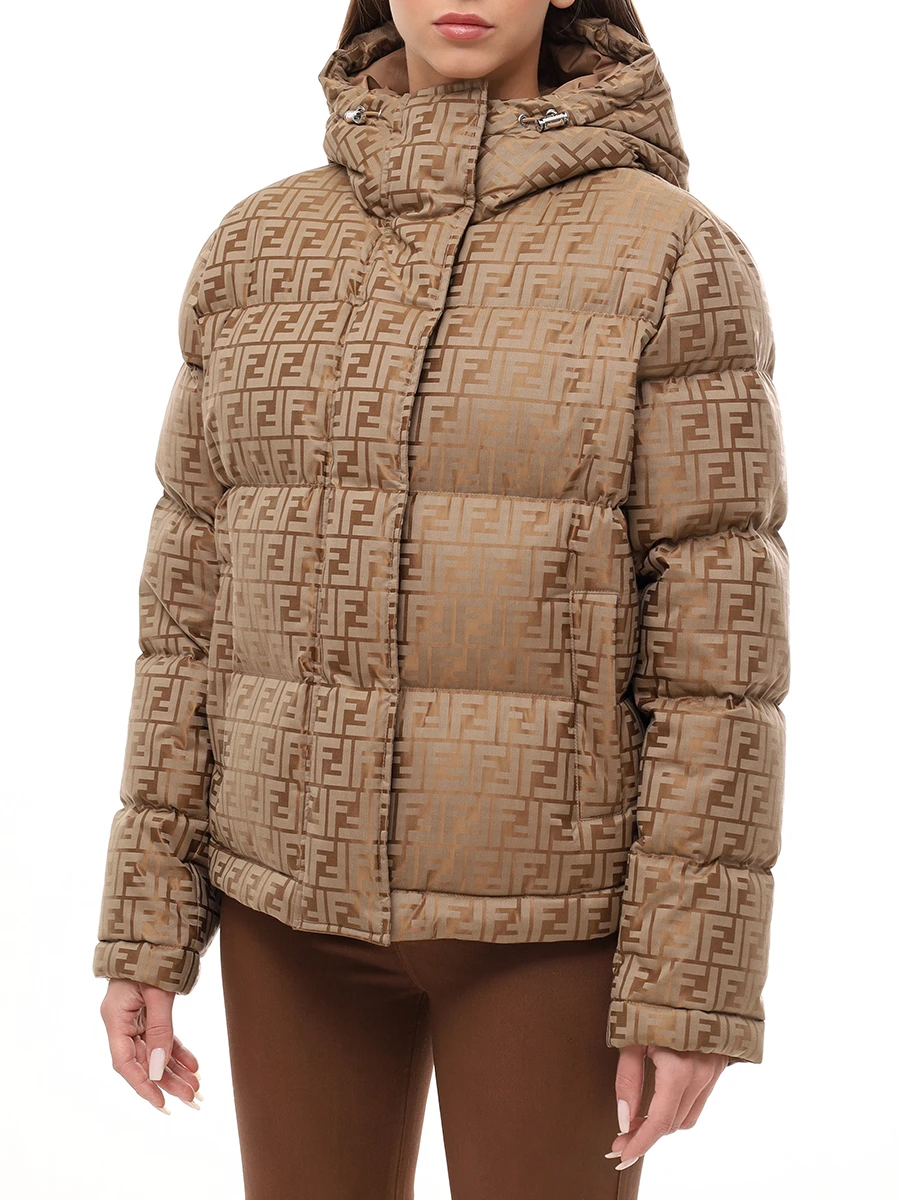 Пуховик стеганый