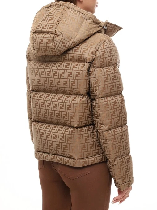 Пуховик стеганый FENDI
