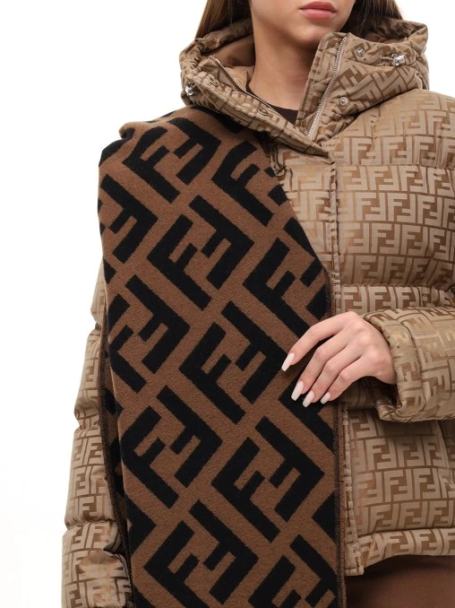 Шарф кашемировый FENDI