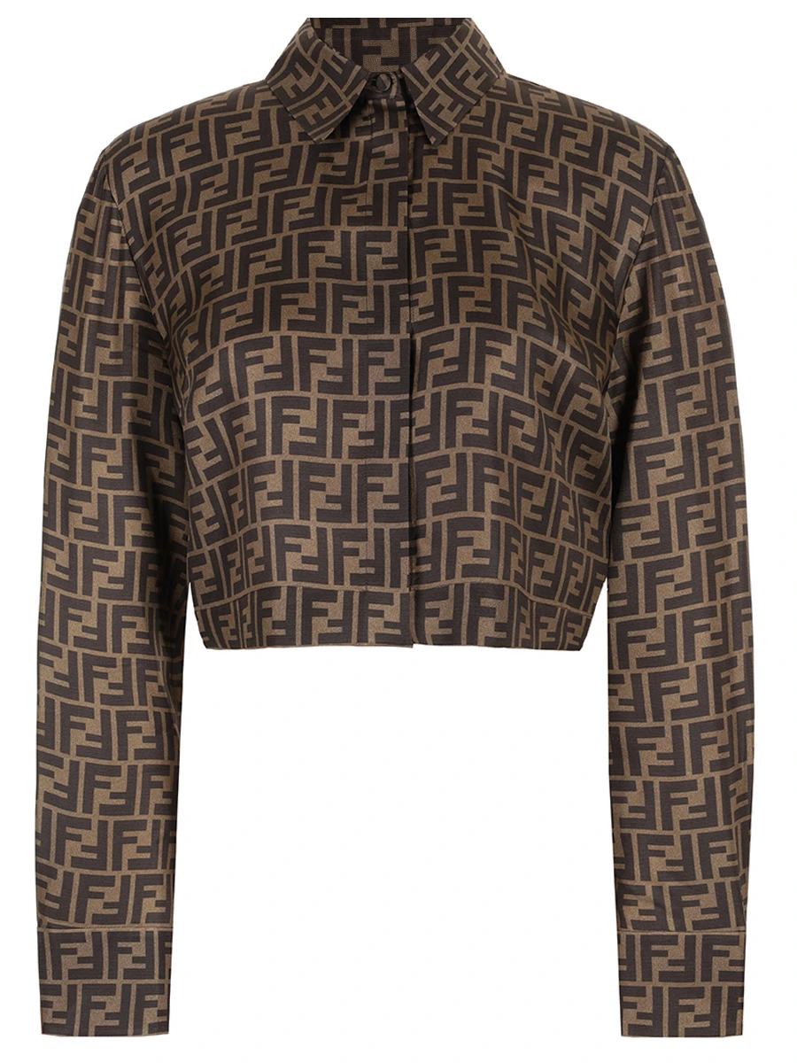 Блуза шелковая