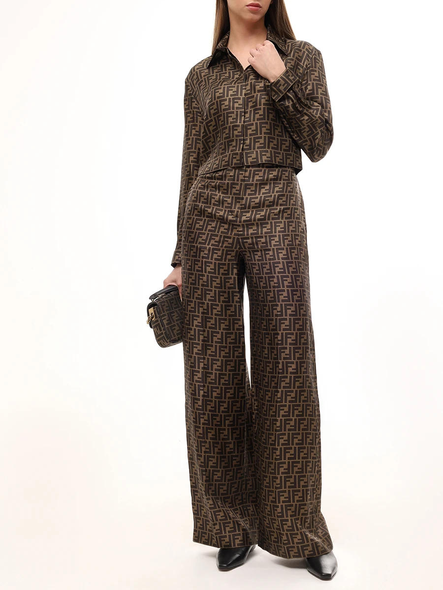 Блуза шелковая