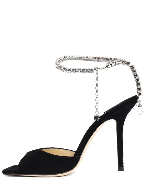 Босоножки замшевые JIMMY CHOO