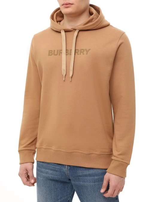 Худи хлопковое BURBERRY