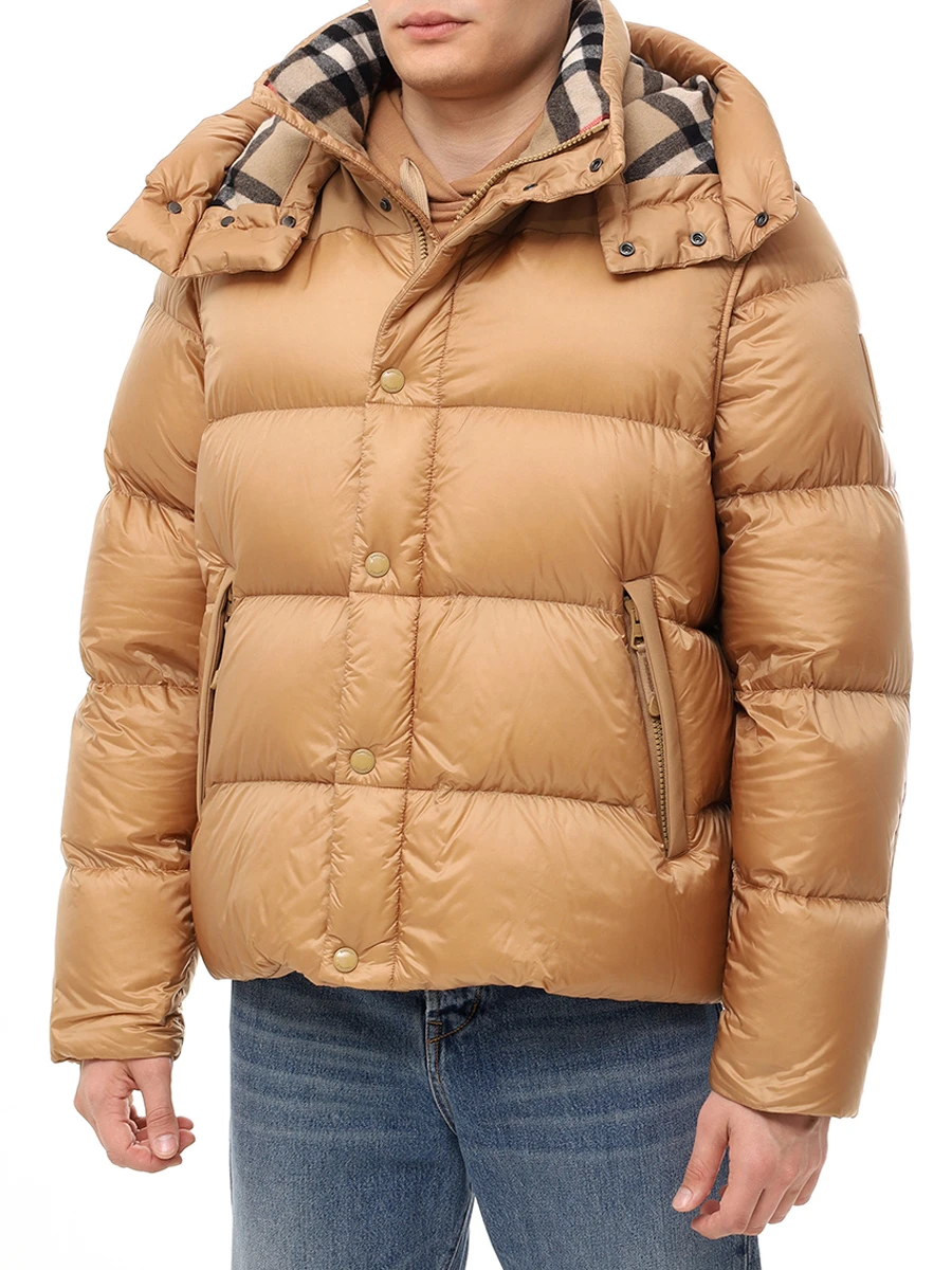 Пуховик стеганый