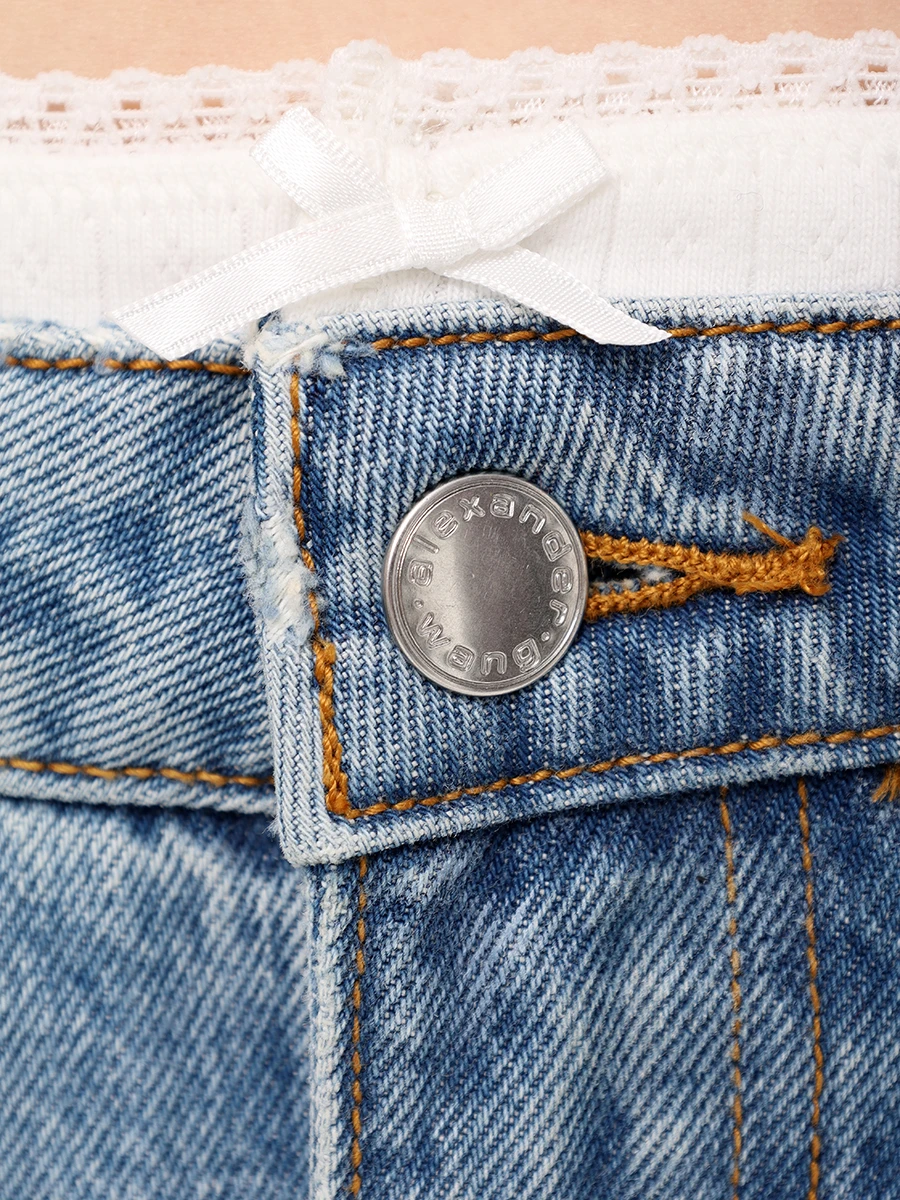 Джинсы хлопковые