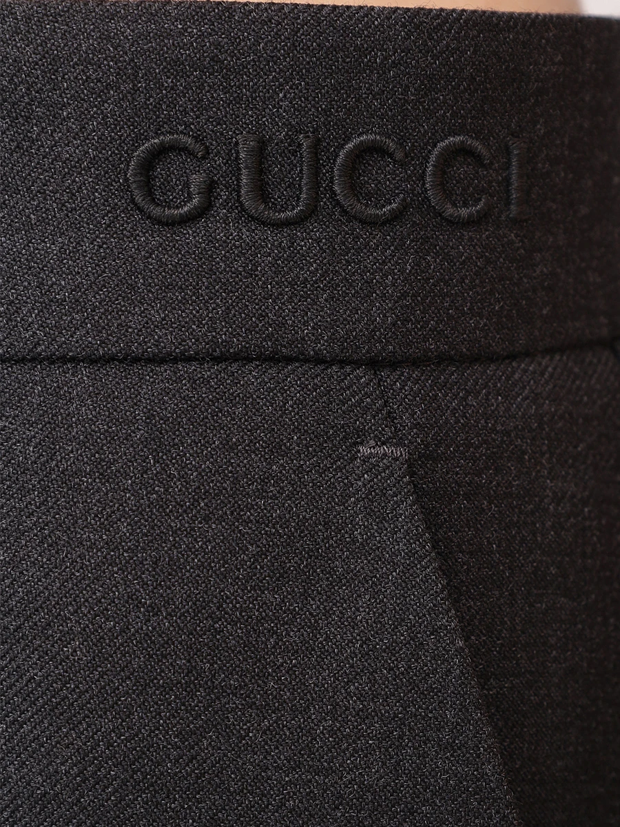 Брюки шерстяные