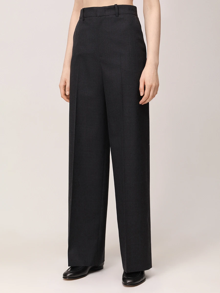 Брюки шерстяные