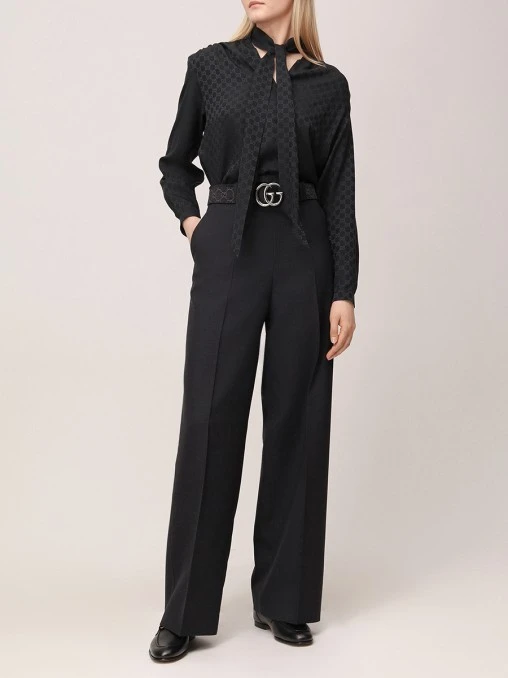 Брюки шерстяные GUCCI