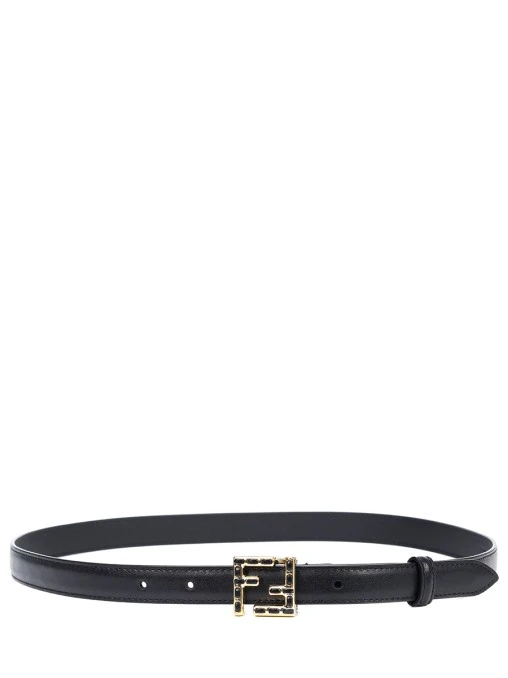 Ремень кожаный FENDI