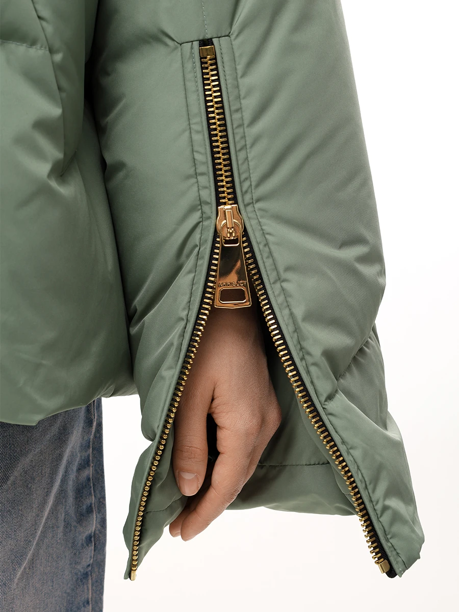 Пуховик стеганый