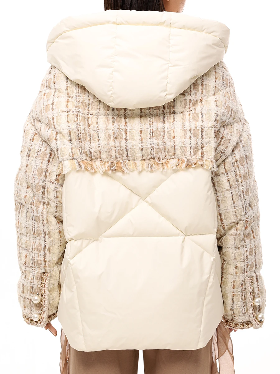 Пуховик стеганый