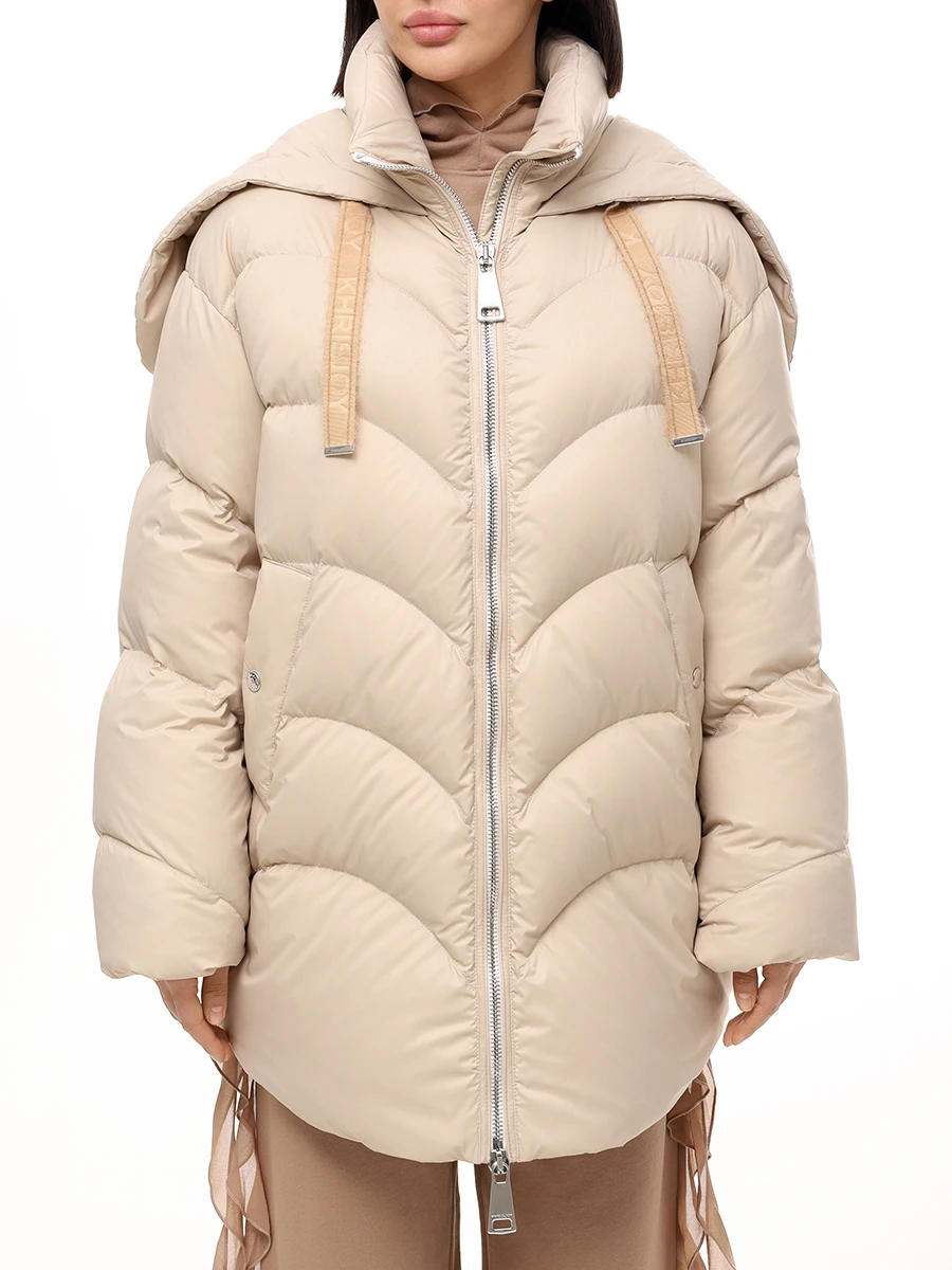 Пуховик стеганый