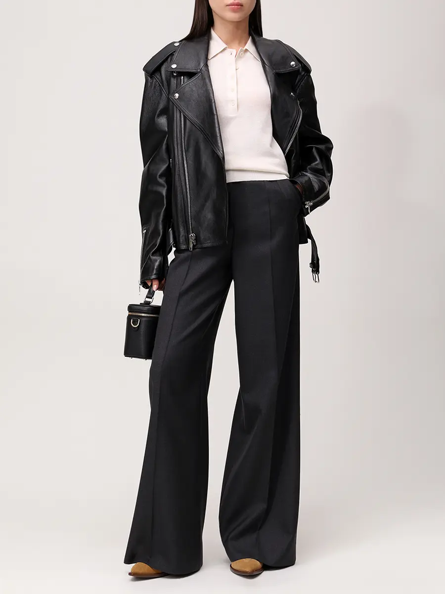 Брюки шерстяные