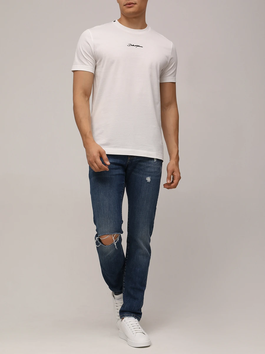 Джинсы Slim Fit хлопковые