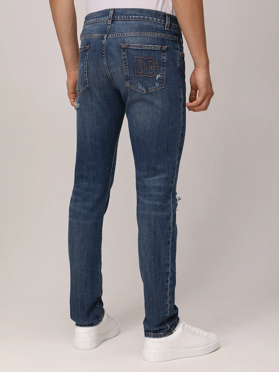 Джинсы Slim Fit хлопковые