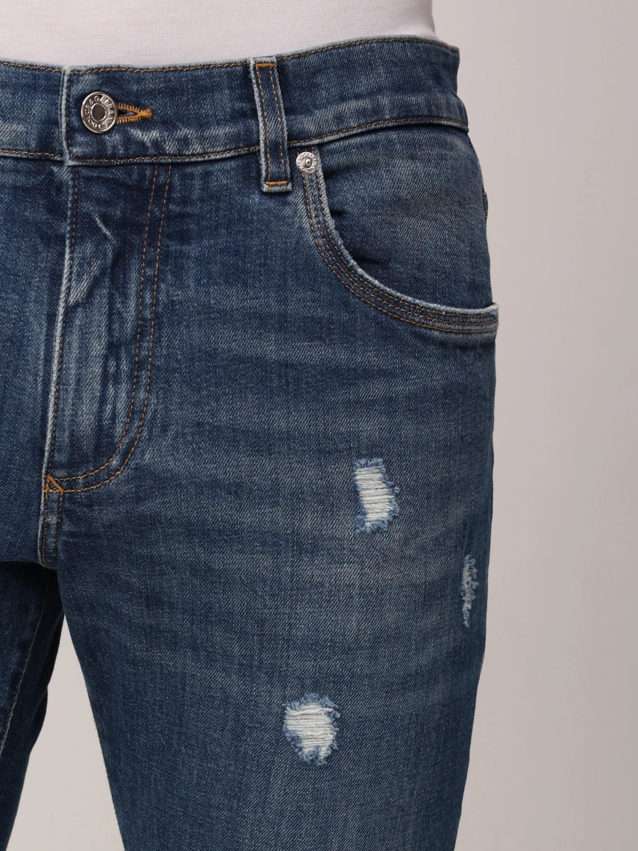 Джинсы Slim Fit хлопковые