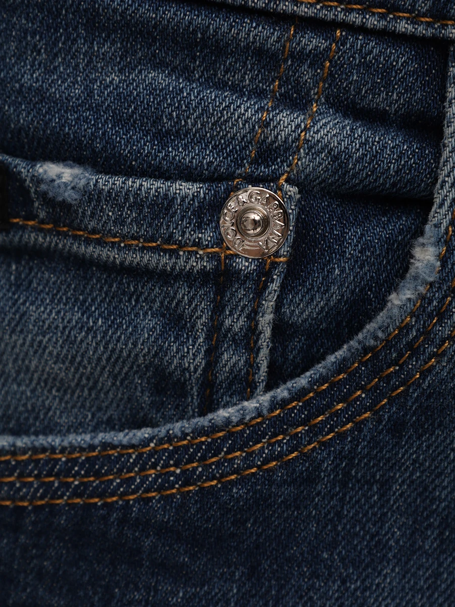 Джинсы Slim Fit хлопковые