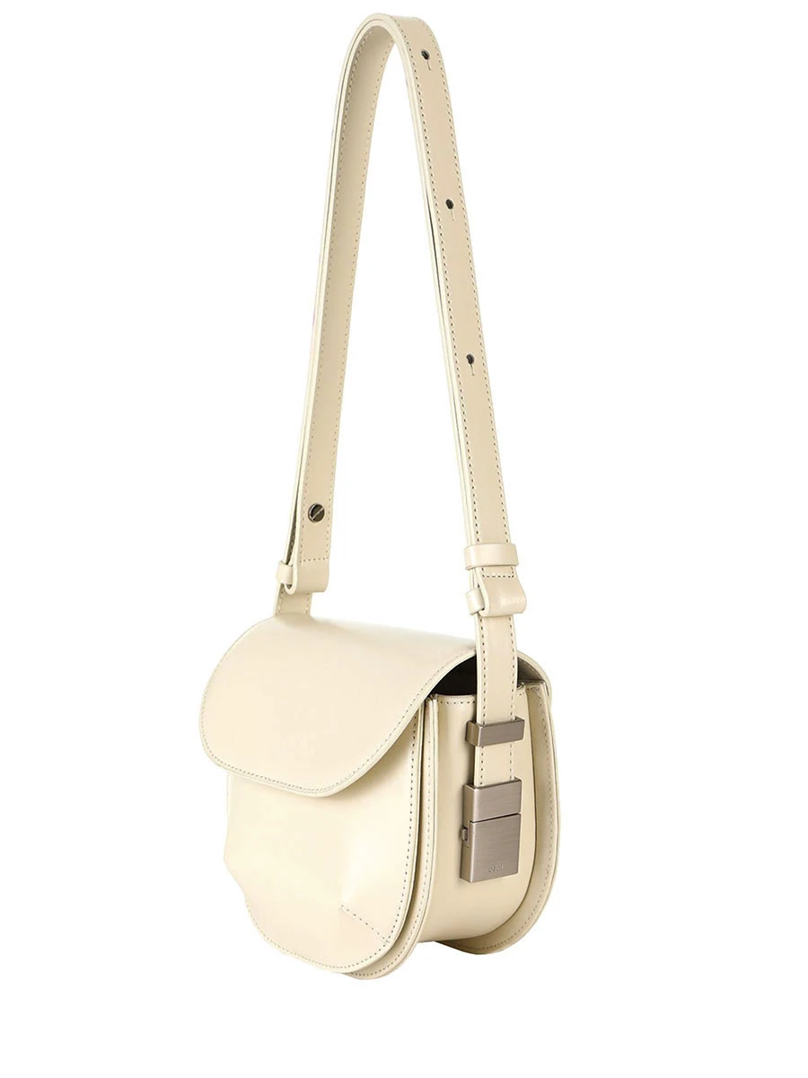 Сумка Cubby Cream кожаная