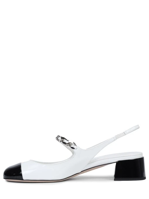 Туфли кожаные MIU MIU
