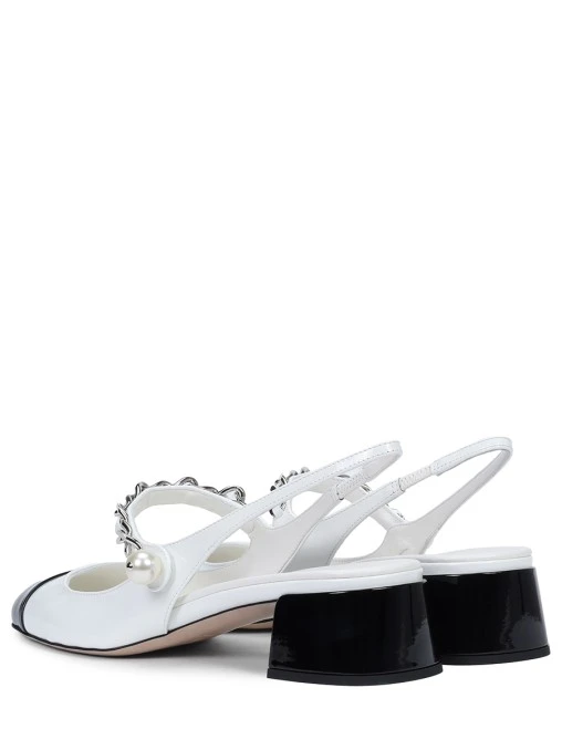 Туфли кожаные MIU MIU