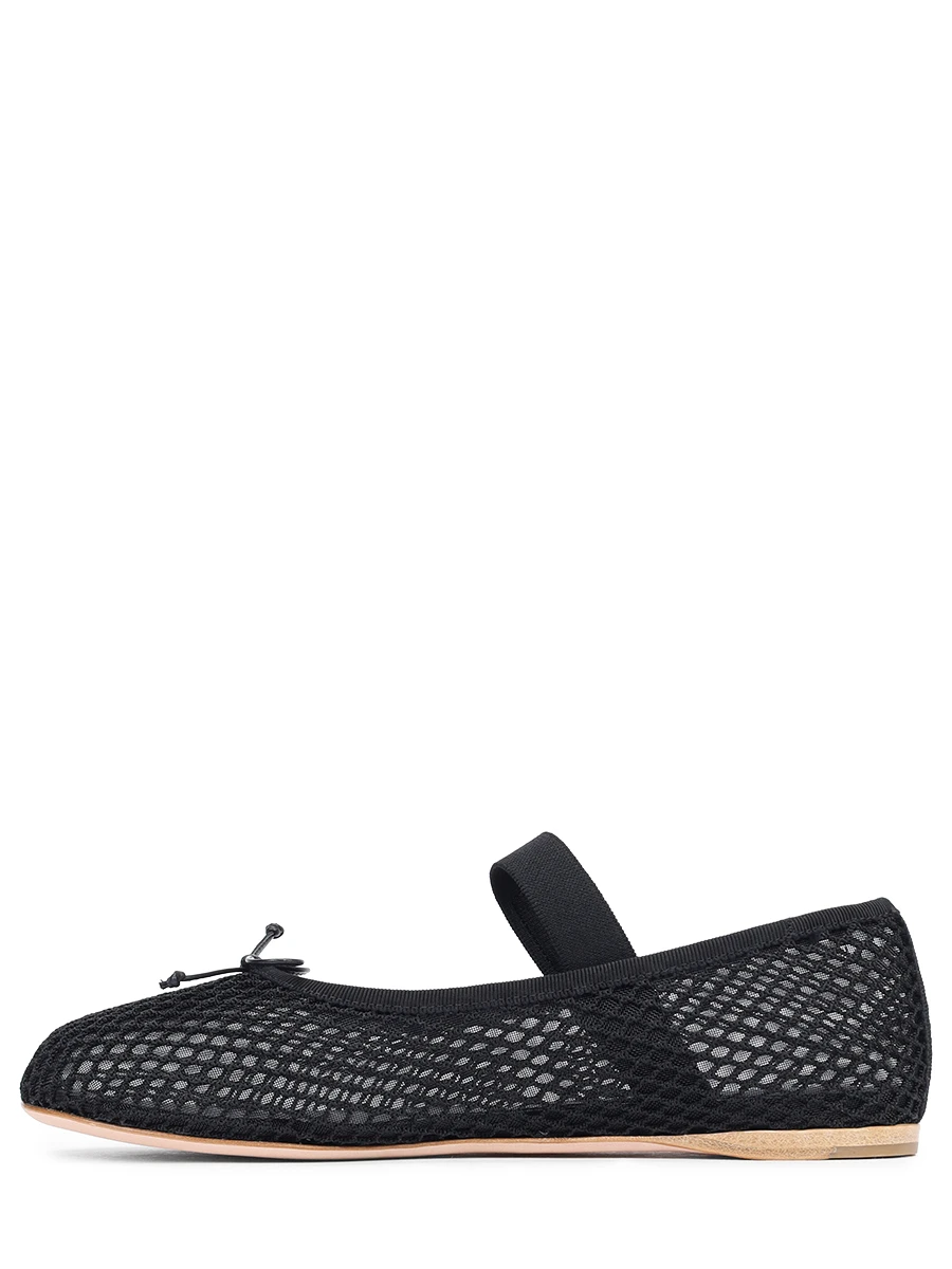 Балетки текстильные