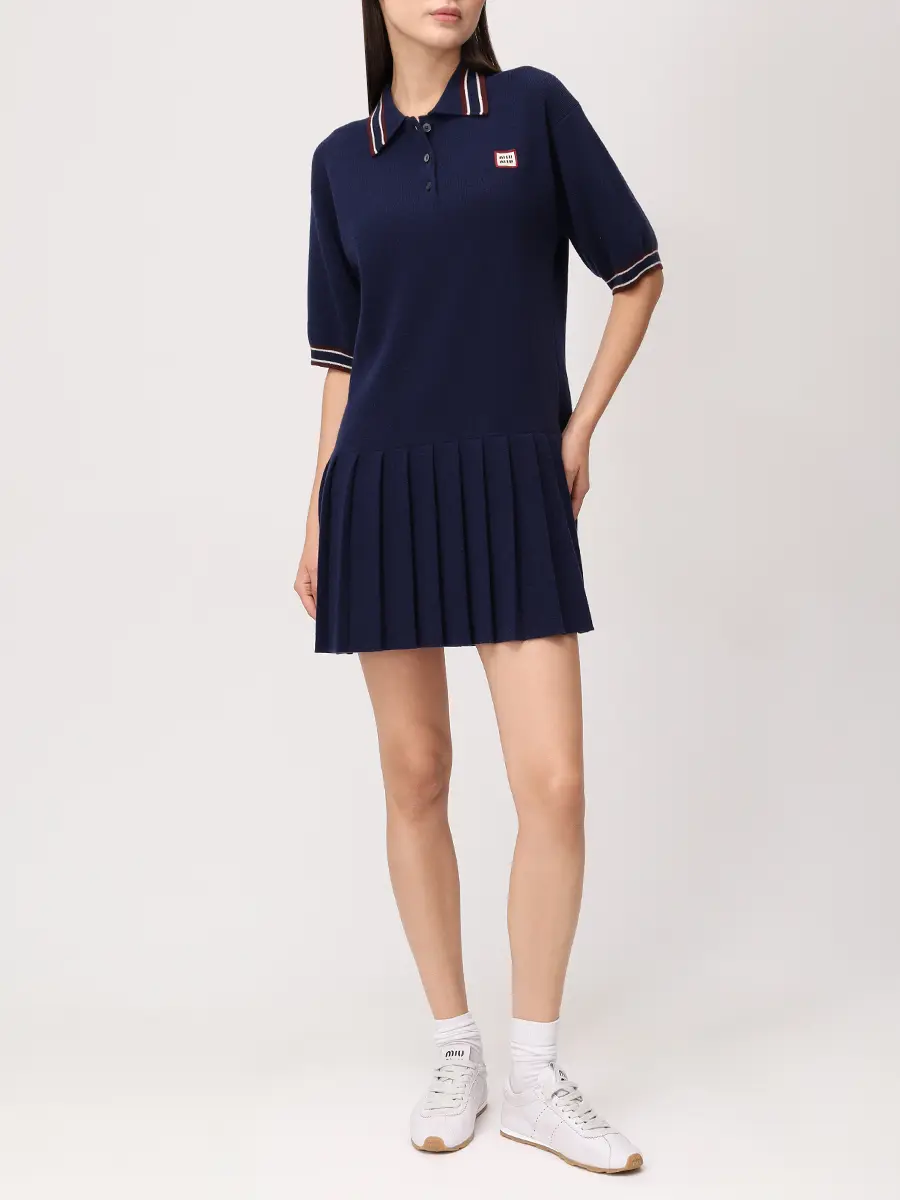 Платье из шерсти и кашемира