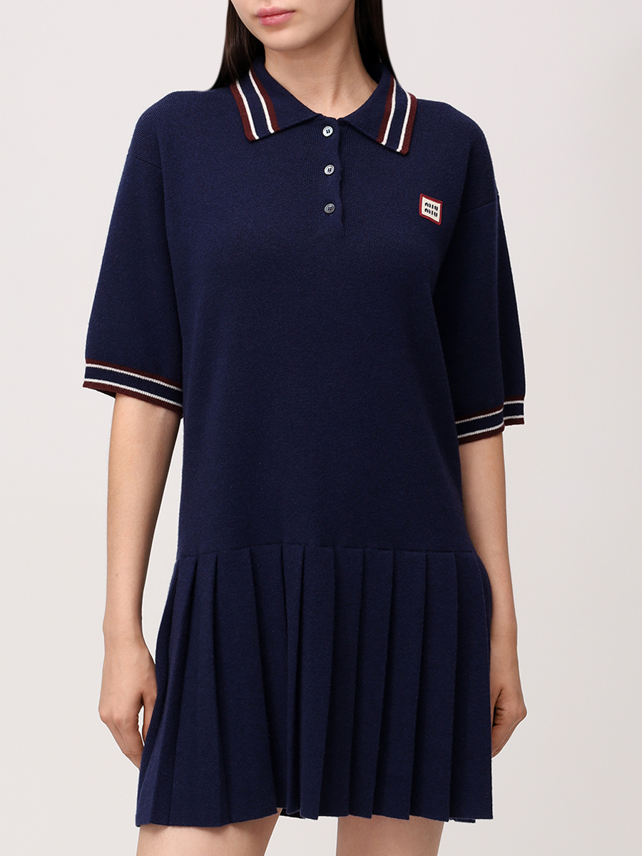 Платье из шерсти и кашемира