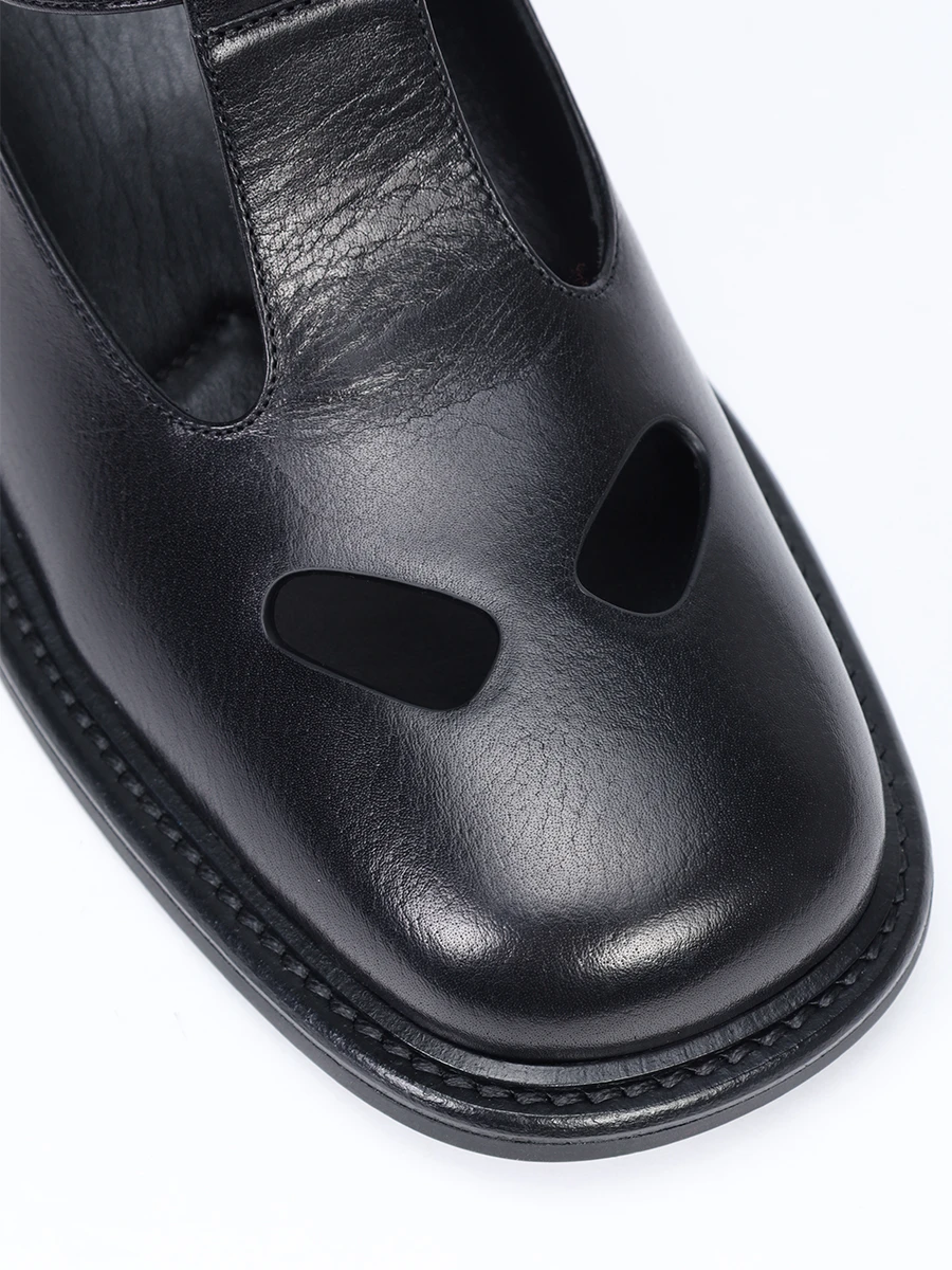 Туфли кожаные