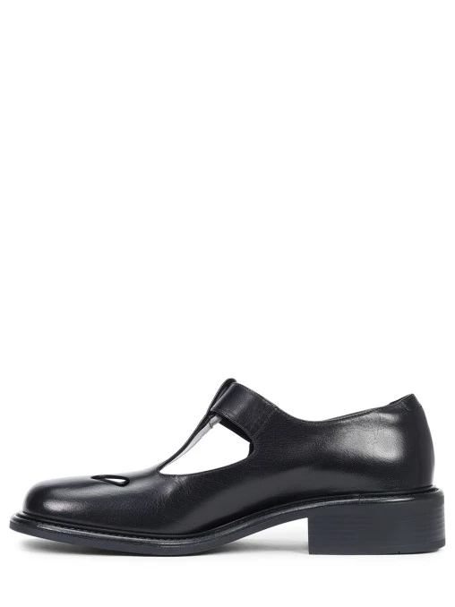 Туфли кожаные MIU MIU