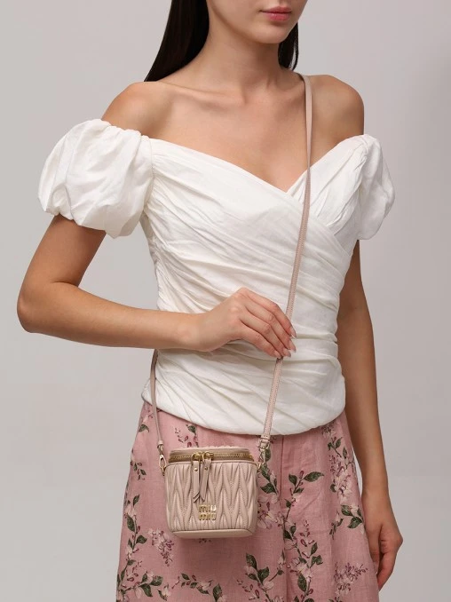 Сумка кожаная MIU MIU