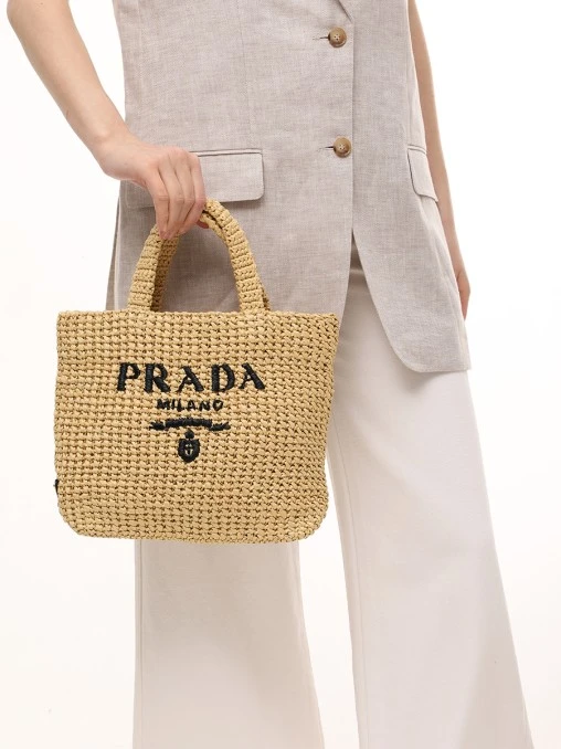 Сумка из рафии PRADA