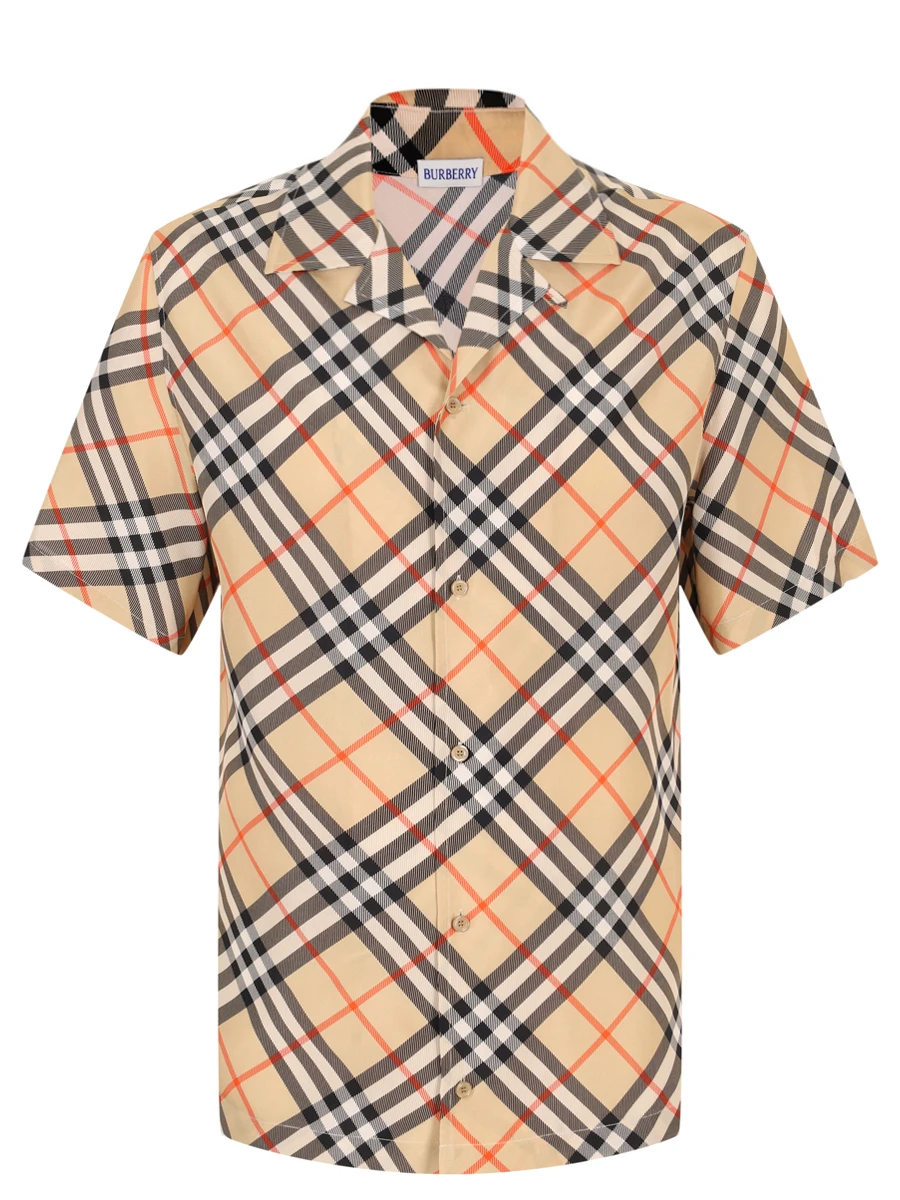 Рубашка Regular Fit шелковая