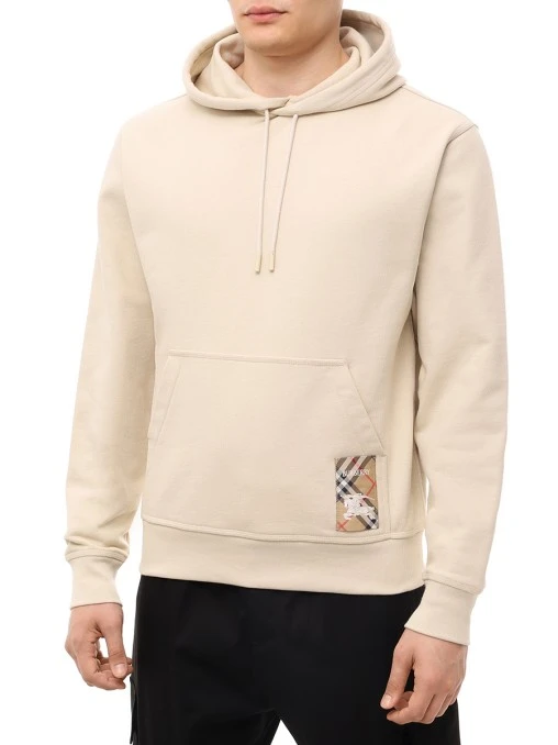Худи хлопковое BURBERRY