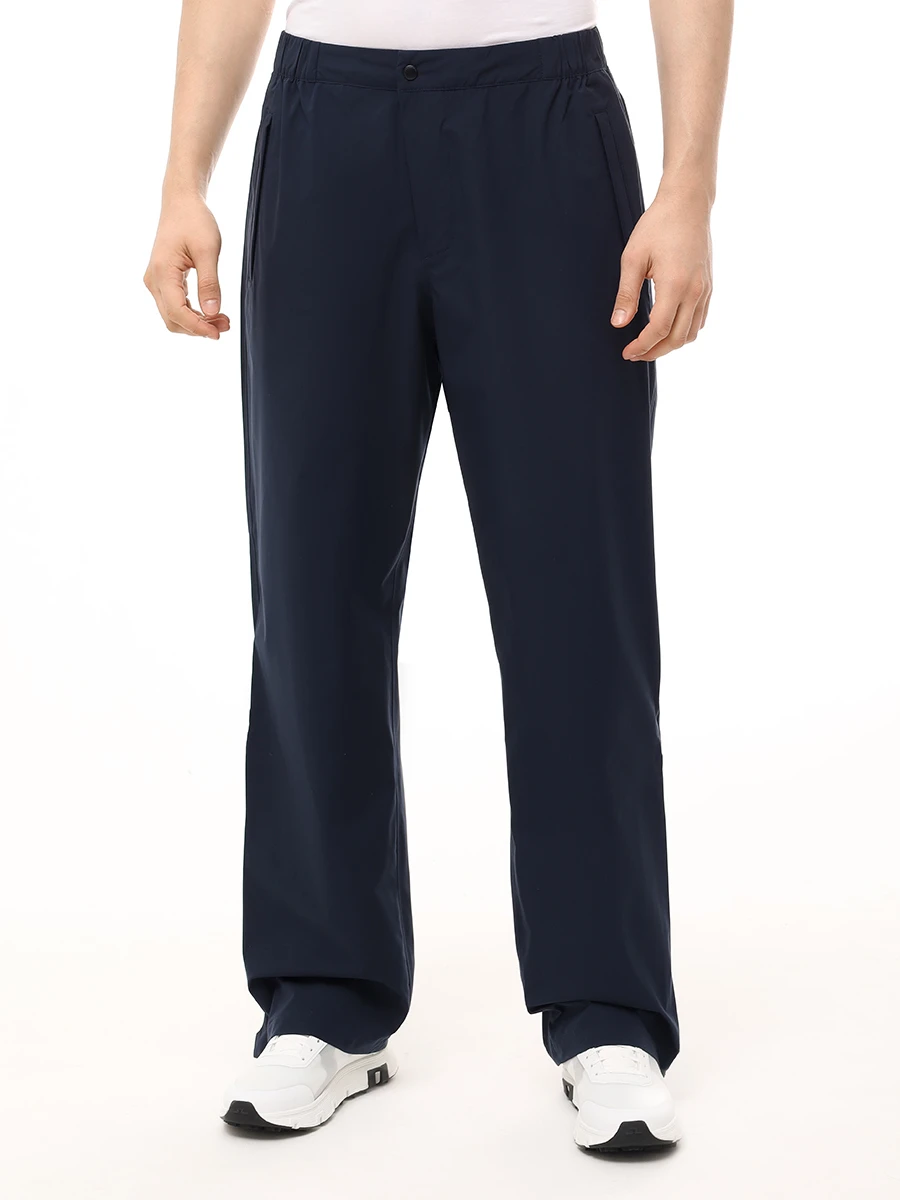 Брюки однотонные