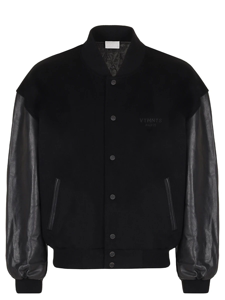 Бомбер комбинированный