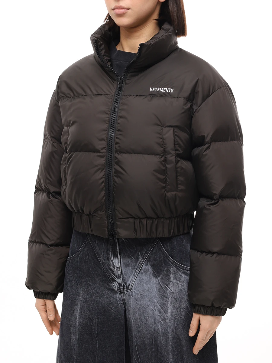 Пуховик стеганый