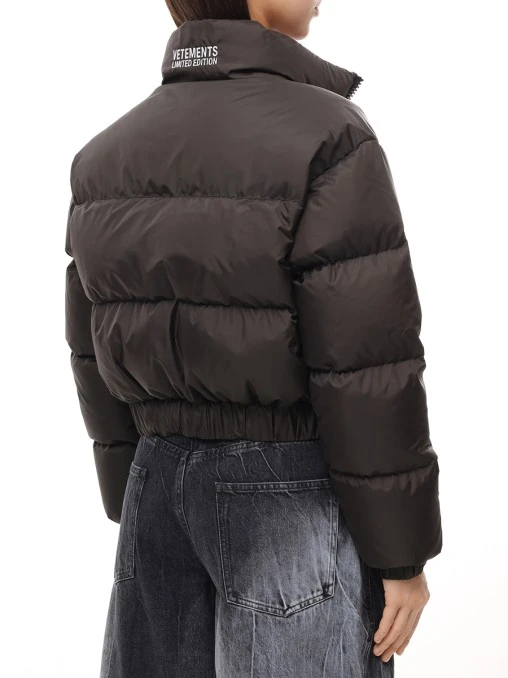 Пуховик стеганый VETEMENTS