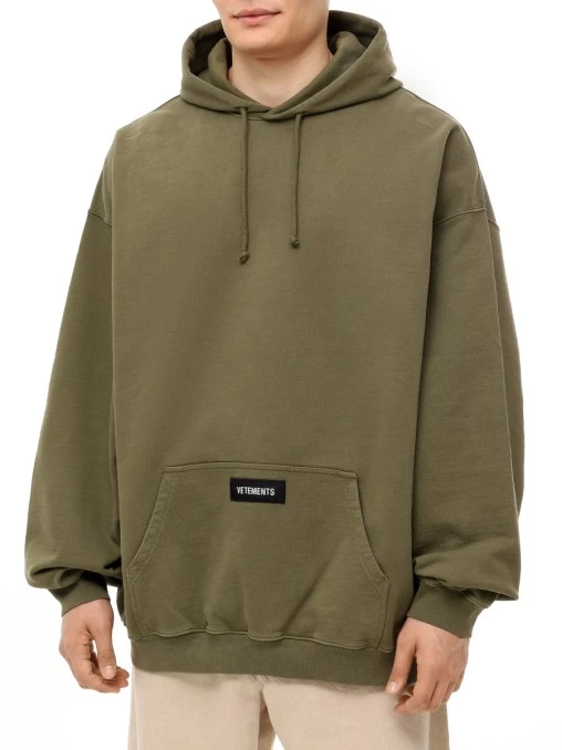 Худи хлопковое VETEMENTS