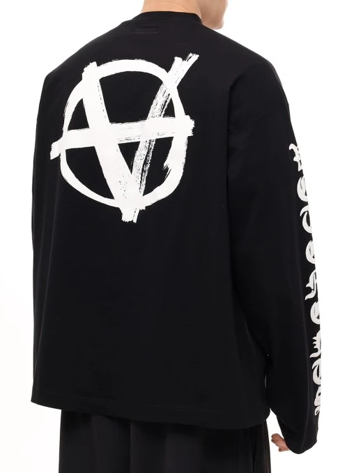 Лонгслив хлопковый VETEMENTS