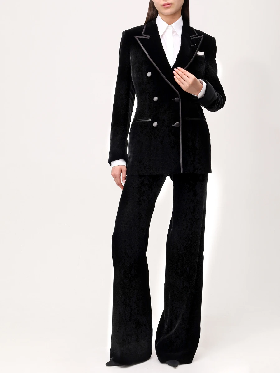 Пиджак бархатный