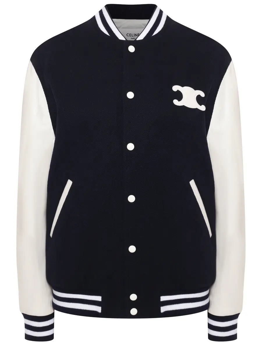 Бомбер шерстяной