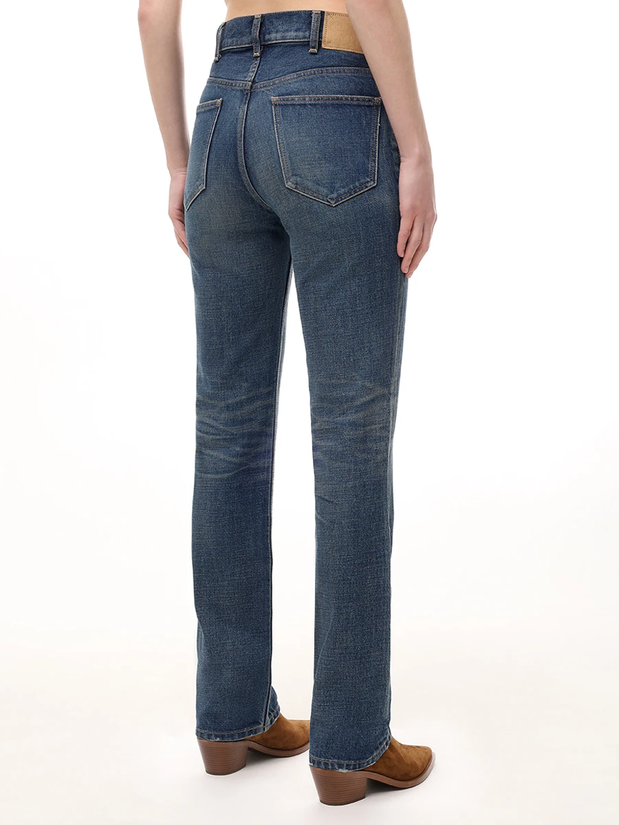 Джинсы хлопковые