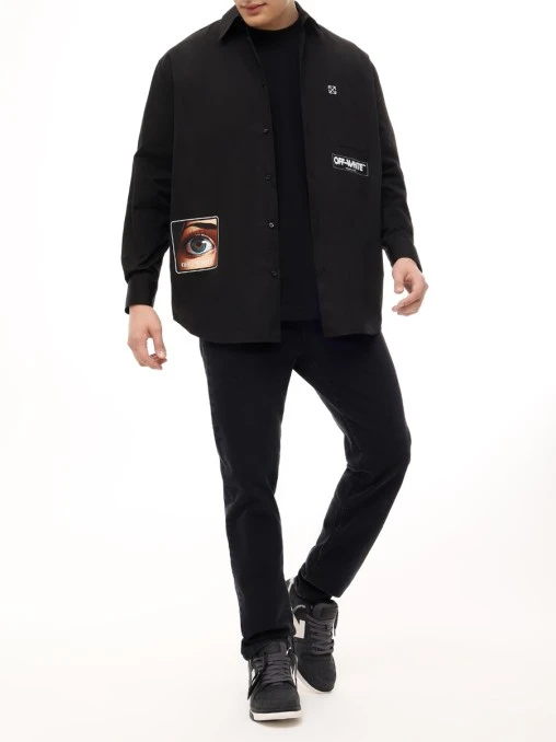 Рубашка хлопковая OFF-WHITE