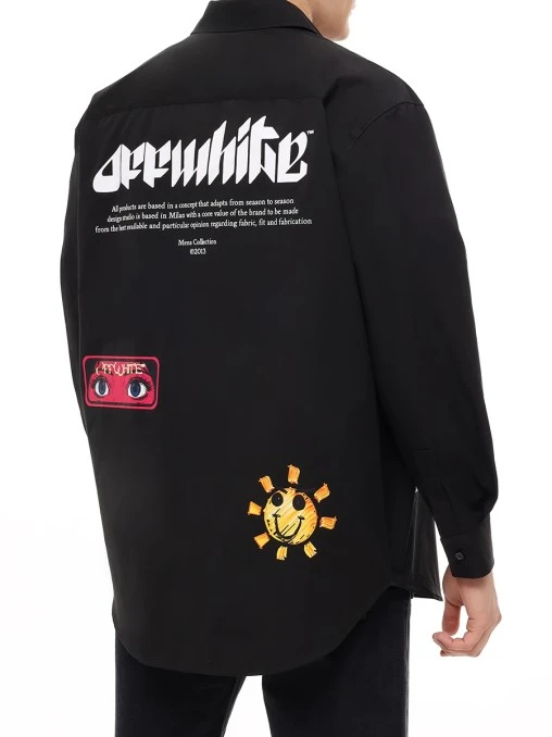 Рубашка хлопковая OFF-WHITE