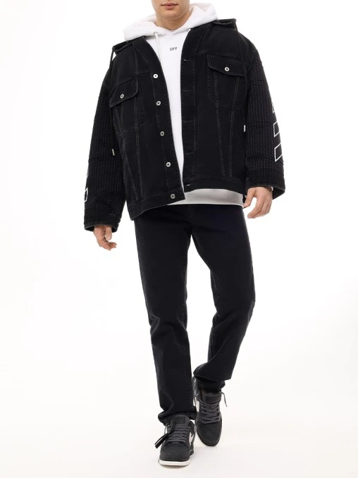 Худи хлопковое OFF-WHITE